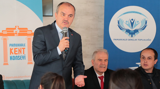 BAŞKAN GÜRLESİN İLE BULUŞTULAR