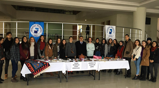 ANADOLU EL SANATLARINI SERGİYLE YAŞATTILAR