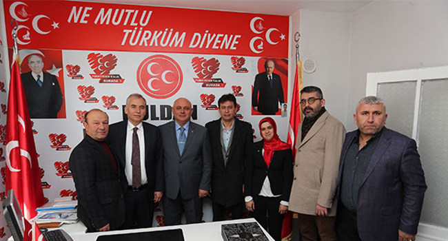BAŞKAN ZOLAN BULDANLILAR İLE BULUŞTU
