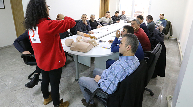 İLK ETAPTA ŞOFÖR PERSONEL EĞİTİMDEN GEÇTİ