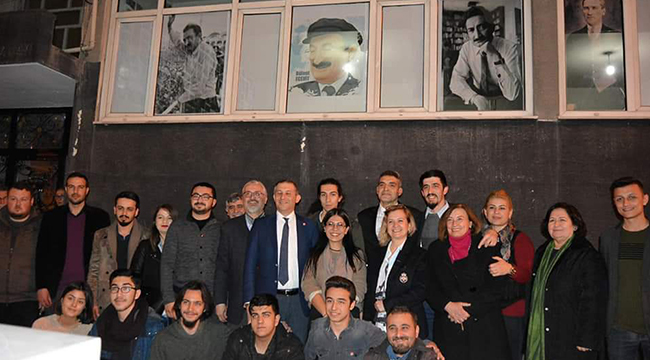 ORAN CHP’Lİ BELEDİYE BAŞKAN ADAYLARINA DESTEK VERDİ
