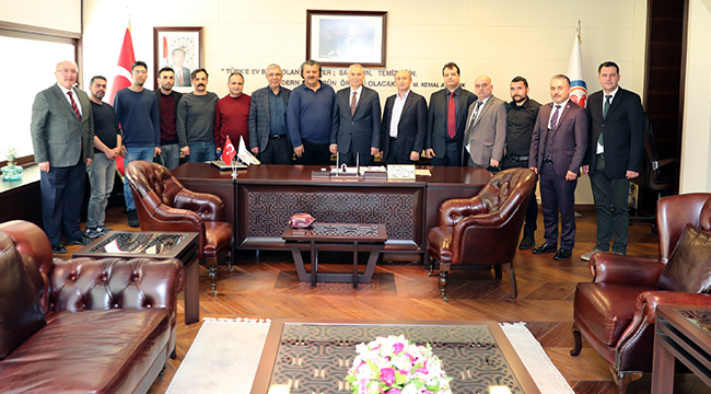 ACIPAYAM DERNEKLER BİRLİĞİ’NDEN ZOLAN’A ZİYARET
