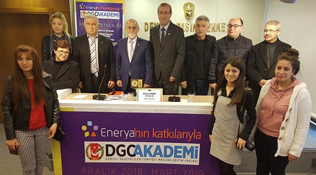 YDR. DOÇ DR. KAVAKLI DGC AKADEMİNİN KONUĞU OLDU