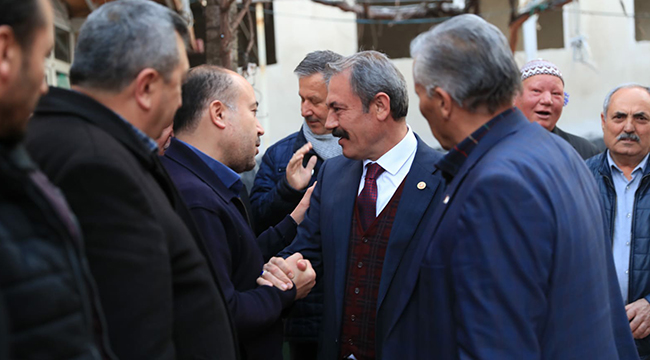MİLLETVEKiLi TiN KALE’YE ÇIKARMA YAPTI