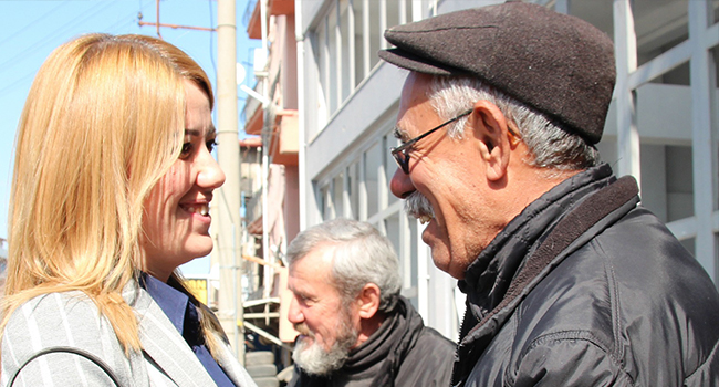BAŞKAN ADAYI DOĞAN ESNAFA SÖZ VERDİ