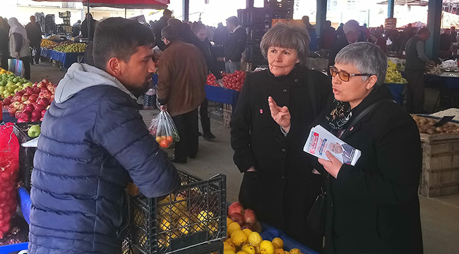 ÇOBANOĞLU SEÇİM ÇALIŞMALARINA HIZ VERDİ