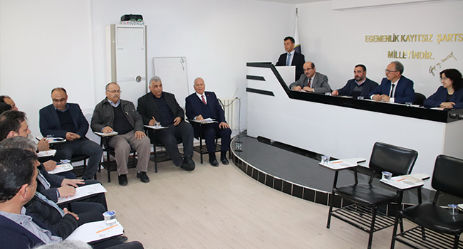 AKYOL SON MECLİS TOPLANTISINA BAŞKANLIK ETTİ
