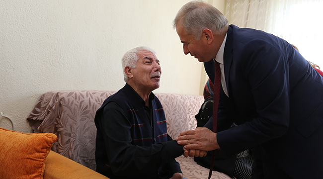 BÜYÜKŞEHiR 17 BiN KİŞİYE EViNDE BAKIYOR