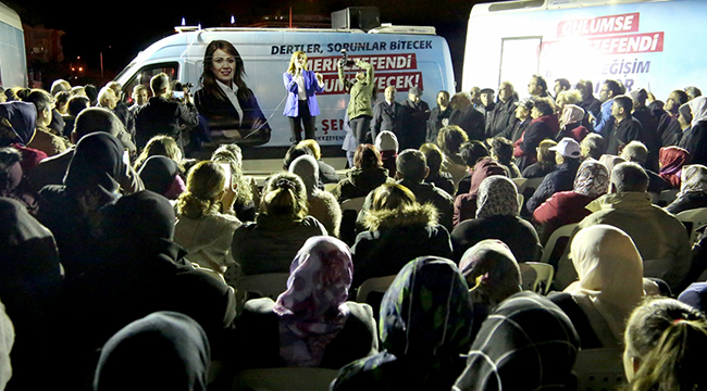 DOĞAN MEŞALE, SLOGAN VE İLGİ İLE KARŞILANDI
