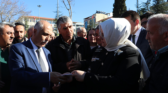 BAKAN SELÇUK DEPREM BÖLGESİ’NE GiTTi