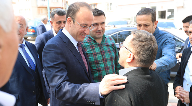BAŞKAN ÖRKİ LOKMA HAYRINA KATILDI
