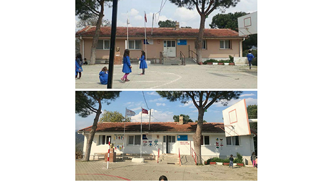 Denizli Akut’tan Sarıgöl’de Okul Tadilatı