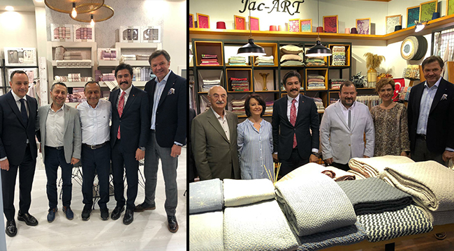 Özkan Denizlili Tekstilcileri Ziyaret Etti