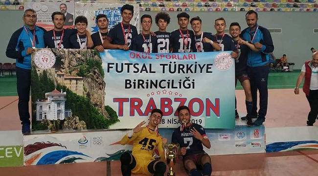 Bozkurt Spor Lisesi Türkiye Şampiyonu