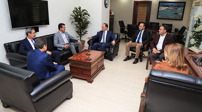 Zeybekci’den Başkan Örki’ye Ziyaret