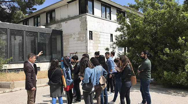 PAÜ Mimarlık Bölümü Öğrencileri DEBA’yı Gezdi