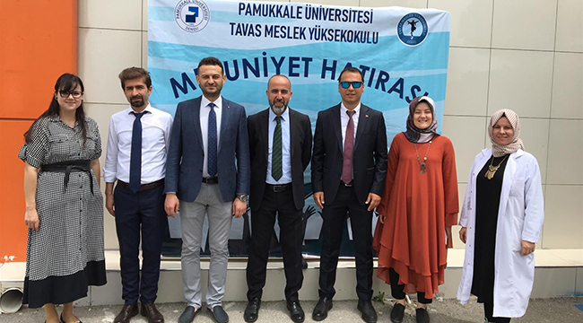 Tavas MYO’da Mezuniyet Heyecanı