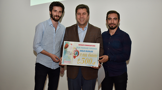 PAÜ FTR Yüksekokulu Öğrencileri Bilim Projeleri Yarışması’nda 3. Oldu