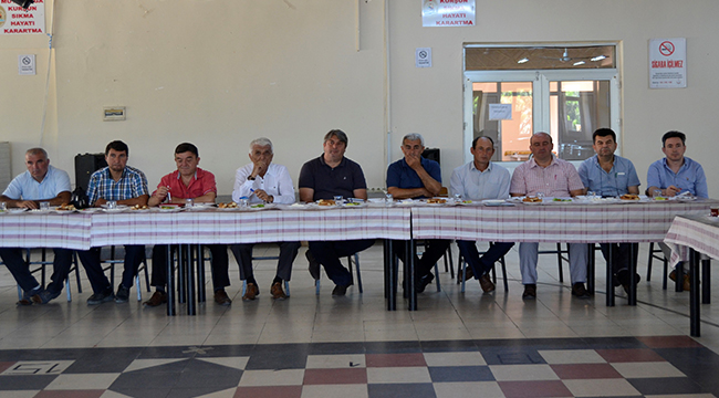 Başkan Şevik, muhtarlarla bir araya geldi