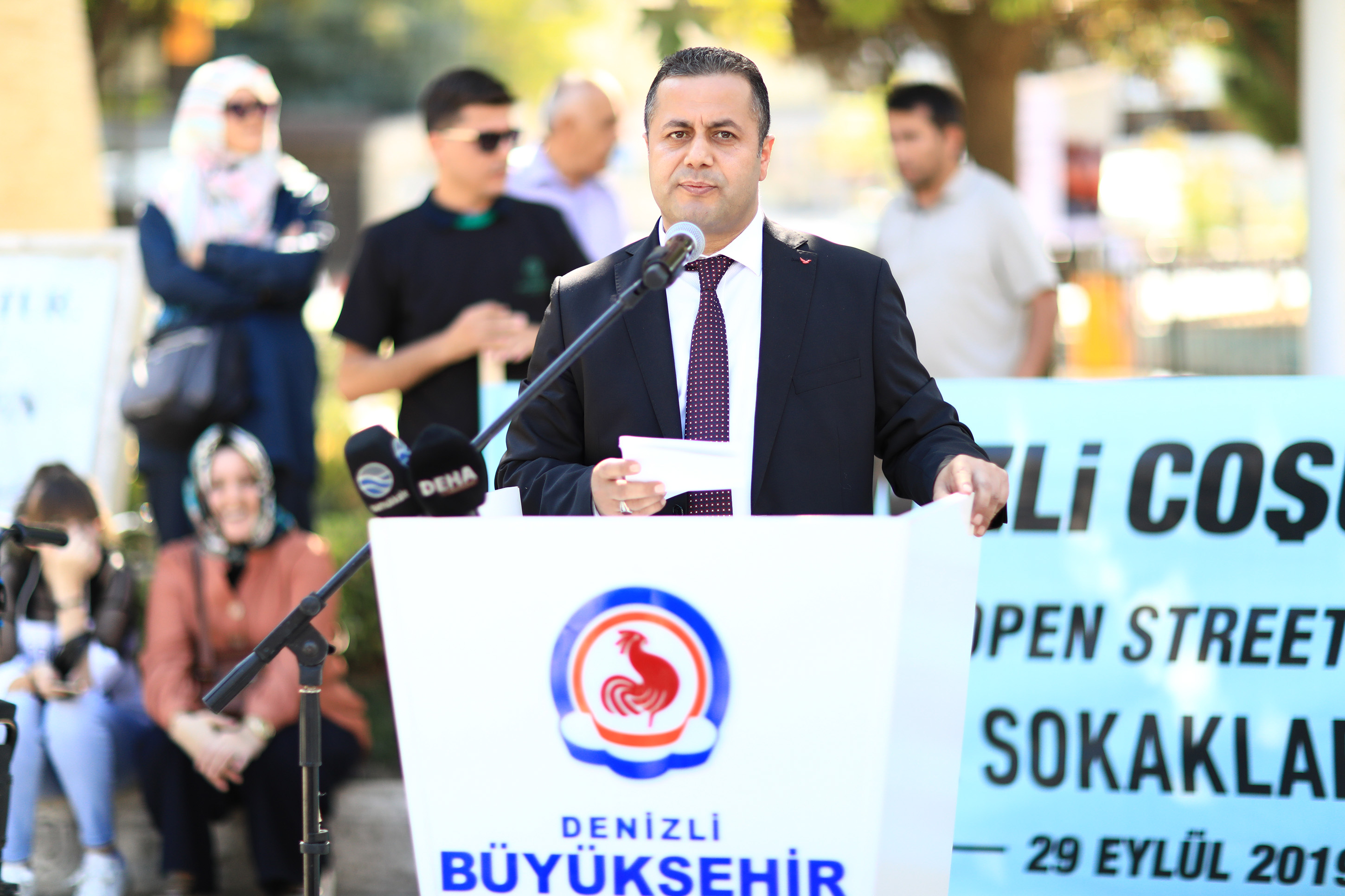 Denizli'de hareketli yaşama destek