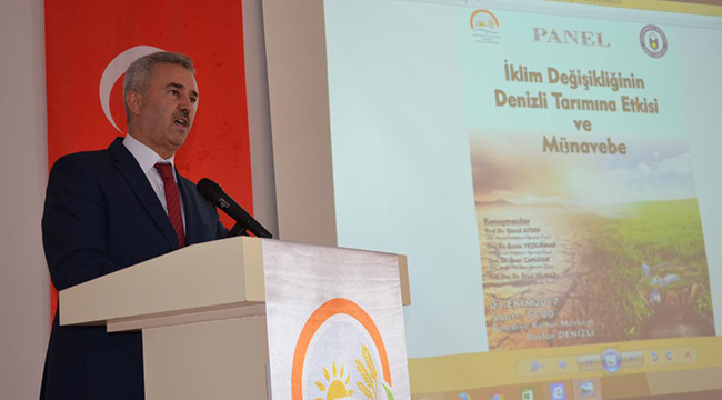 BAKLAN’DA “İKLİM DEĞİŞİKLİĞİNİN TARIMA ETKİSİ”  ANLATILDI