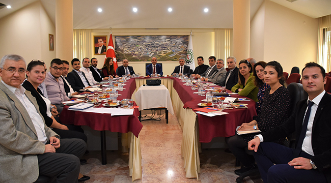 KÜSİ, DENİZLİ OSB’DE SANAYİCİLERLE BULUŞTU