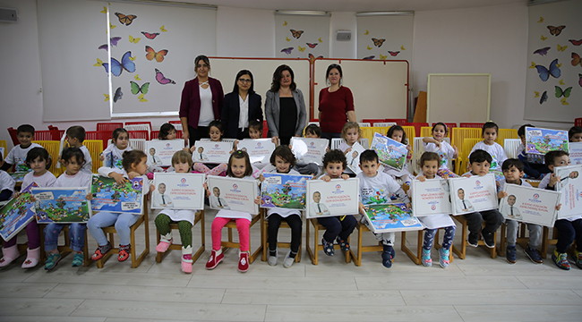 BÜYÜKŞEHİR ÇOCUKLARA ÇEVRE BİLİNCİ AŞILIYOR