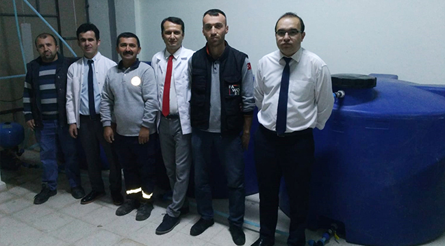 ACIPAYAM DH’DE GÜNDE 6 TON SU TASARUF EDİYOR