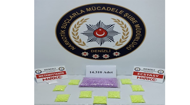 14 BİN 310 UYUŞTURUCU HAP ELE GEÇİRİLDİ