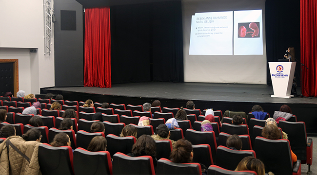 BÜYÜKŞEHİR’DEN ANNE-BEBEK SAĞLIĞI SEMİNERİ