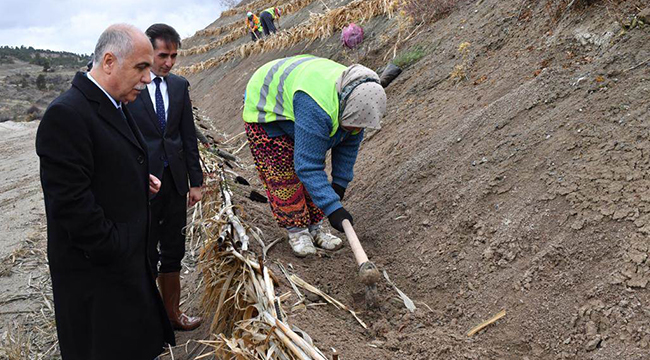 KARAHAN ACIPAYAM’DA İNCELEMELERDE BULUNDU