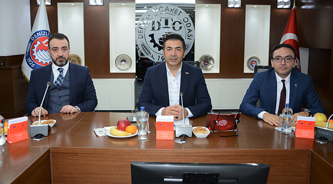 DTO BAŞKANI ERDOĞAN MERMERCİLERLE BULUŞTU