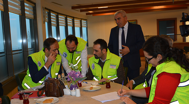 PAÜ HASTANESİ’NDE MASA BAŞI TATBİKATI BAŞARIYLA TAMAMLANDI