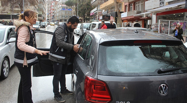 DENİZLİ POLİSİ YILBAŞINDA İŞ BAŞINDA