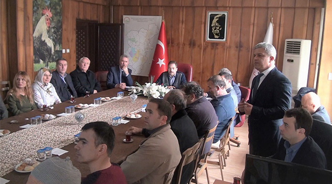 GENEL MÜDÜR ATALAY ALABALIK ÜRETİCİLERİ İLE BULUŞTU