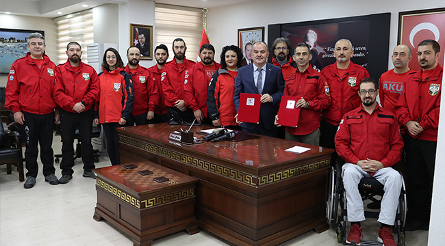 PAMUKKALE BELEDİYESİ AKUT İLE PROTOKOL İMZALADI