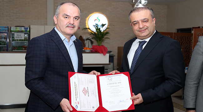 PAMUKKALE IQNET ve TS EN 9001:2015 BELGESİ ALDI