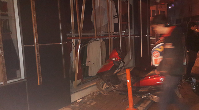 KAZA ANI GÜVENLİK KAMERALARINA YANSIDI