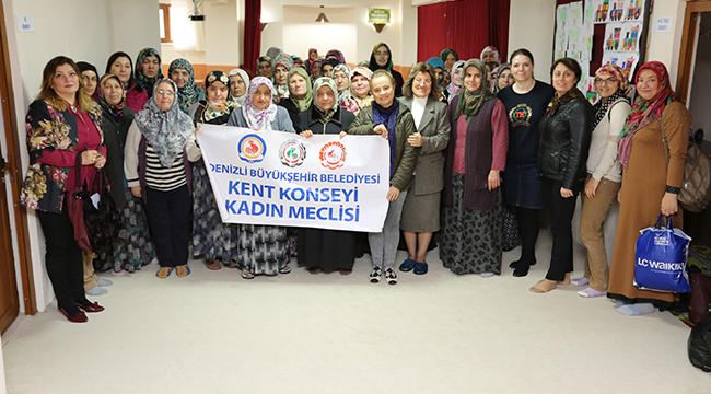 KADIN MECLİSİ’NDEN "AKILCI İLAÇ KULLANIMI VE SAĞLIK" EĞİTİMİ