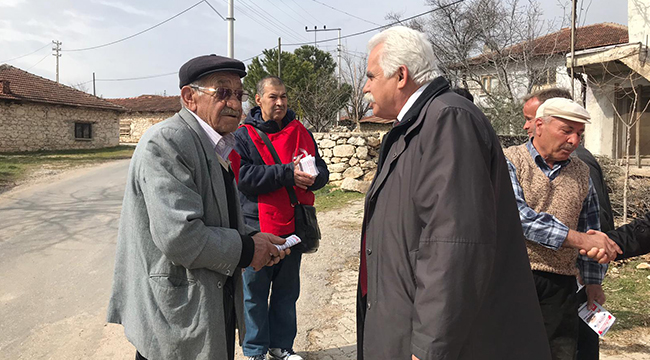 VATAN PARTİSİ ADAYI GÜLEÇ GÜNEYLİLERİ DİNLEDİ