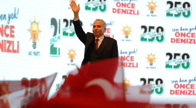 BAŞKAN ZOLAN'DAN DENİZLİ'YE 258 VİZYON PROJE