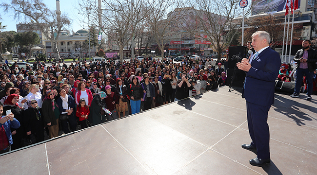 BÜYÜKŞEHİR'DEN 8 MART'A ÖZEL ETKİNLİK