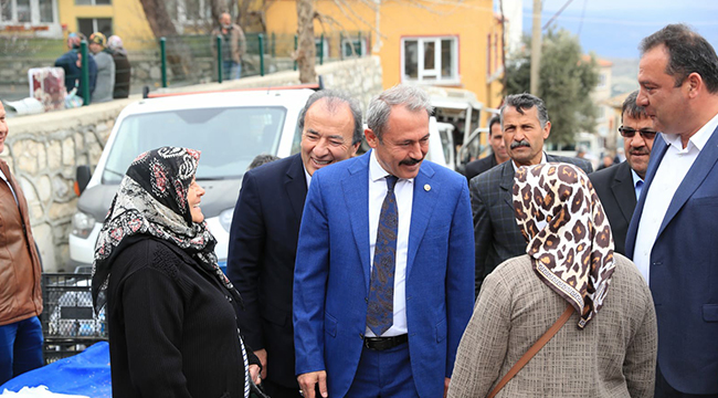 MİLLETVEKİLİ TİN BABADAĞLILARLA BULUŞTU