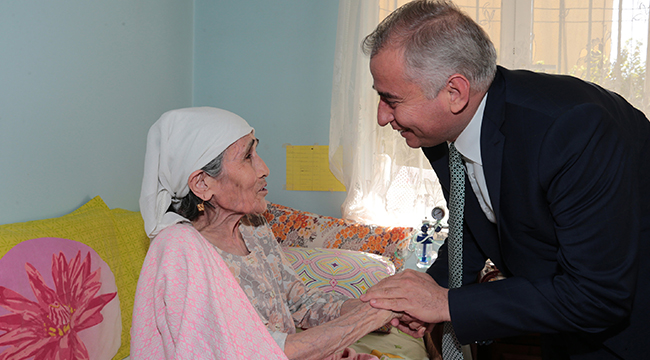 BÜYÜKŞEHiR 17 BiN KİŞİYE EViNDE BAKIYOR