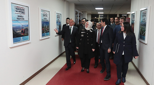 BAKAN SELÇUK BÜYÜKŞEHİR’İN ÇALIŞMALARINI BEĞENDİ