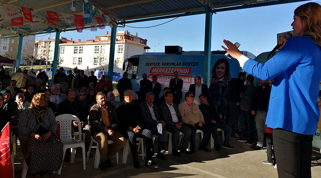 DOĞAN MEŞALE, SLOGAN VE İLGİ İLE KARŞILANDI