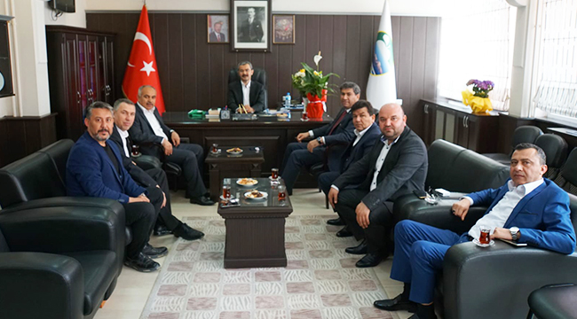 Denizlispor Yönetimi İlçe Başkanlarını Ziyaret Etti.