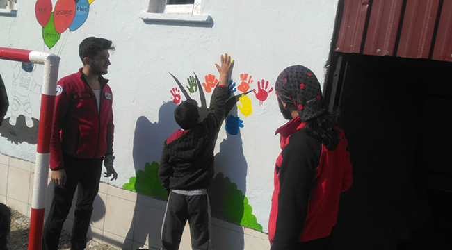 Denizli Akut’tan Sarıgöl’de Okul Tadilatı