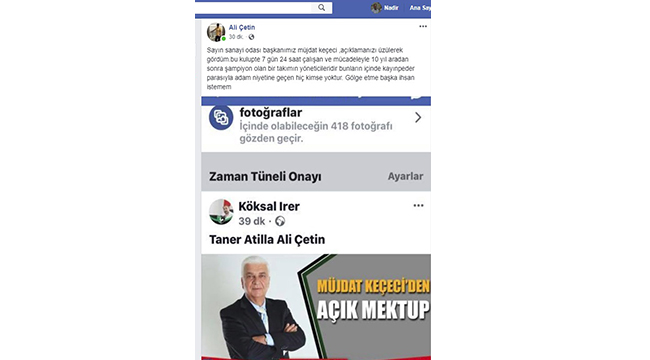Keçeci'nin Mektubuna Denizlispor Yönetiminden Sert Yanıt