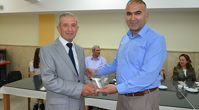Tarım İl Müdürlüğü’nden Emekli Olanlar için Onur Gecesi Düzenlendi